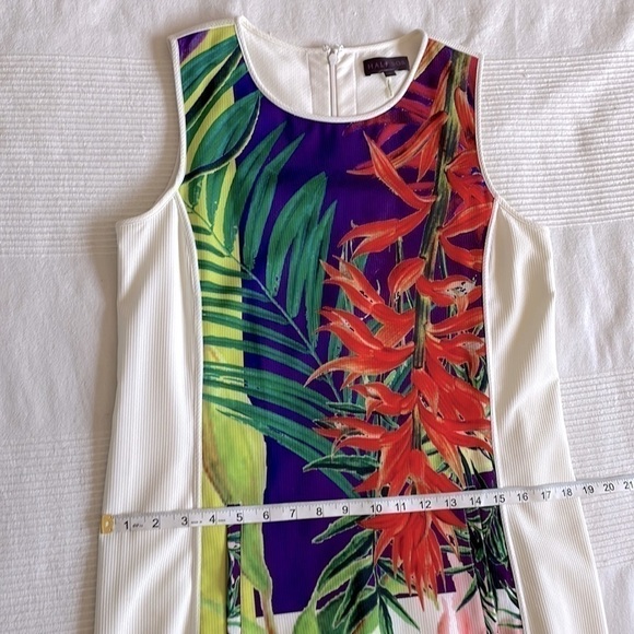 HALE Bob Tropical Print Tunic Dress Size Small - Picture 9 of 10